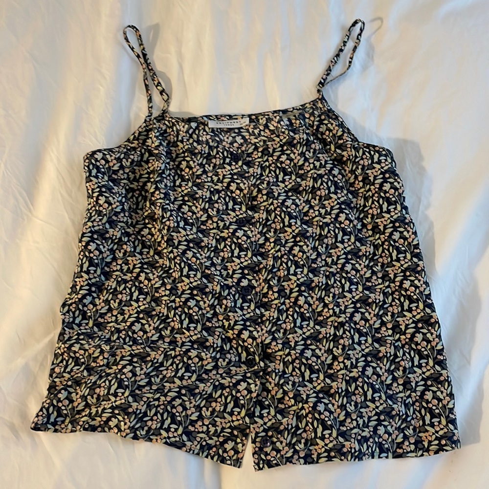 Equipment 100% silk top, size XS